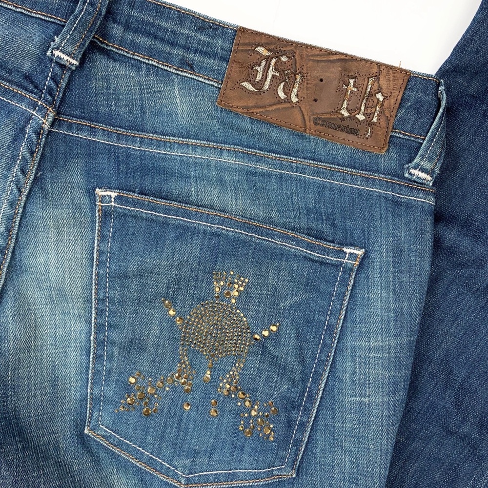 Faith Connexion Studded Helmet Skinny Jeans - Picture 5 of 7